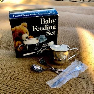 Four Piece Baby Feeding Set by Leonard